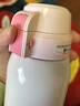 杯具熊（BEDDYBEAR）復古雙飲蓋兒童保溫杯帶吸管316鋼大容量學(xué)生杯子620ml花花美樂(lè )蒂 曬單實(shí)拍圖