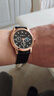 正品男士手表高檔休閑石英表簡(jiǎn)約氣質(zhì)男表皮帶高顏值羅馬時(shí)尚腕表 黑色運動(dòng)款 曬單實(shí)拍圖