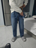 森馬（Semir）森柔|牛仔褲男春季舒彈簡(jiǎn)約寬松直筒長(cháng)褲2026水洗褲109926124104 曬單實(shí)拍圖