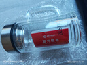 富光拾喜雙層玻璃杯男女辦公帶手柄帶濾網(wǎng)便攜大容量泡茶杯子350ml本色 曬單實(shí)拍圖