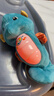 費雪（Fisher-Price）新版聲光安撫海馬嬰兒哄睡安撫毛絨新生兒禮物GCK71藍色 曬單實(shí)拍圖