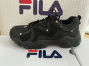 FILA 斐樂(lè )貓爪鞋4代女鞋老爹鞋情侶運動(dòng)鞋復古時(shí)尚休閑鞋網(wǎng)面透氣 【女款】黑-BK 38 曬單實(shí)拍圖