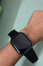 Apple/蘋(píng)果WatchS11智能手表GPS款46毫米亮黑色鋁金屬表殼黑色運動(dòng)型表帶S/M-聯(lián)通補貼 曬單實(shí)拍圖