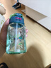 富光兒童杯tritan太空杯塑料隨手杯子便攜男女小學(xué)生創(chuàng  )意防摔運動(dòng)水杯 橄欖綠600ml 曬單實(shí)拍圖
