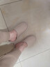 潔麗雅棉拖鞋女士春秋季情侶室內家居家用防滑透氣靜音亞麻拖鞋男款四季 卡其色 36-37 【適合35-36】 曬單實(shí)拍圖
