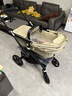 博格步（BUGABOO） FOX CUB 荷蘭全功能高景觀(guān)嬰兒推車(chē)可坐躺 黑架沙漠黃布組 曬單實(shí)拍圖