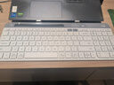 羅技（Logitech）時(shí)尚系列 K580 無(wú)線(xiàn)藍牙鍵盤(pán) 辦公鍵盤(pán) 便攜超薄 筆記本鍵盤(pán) 平板鍵盤(pán) 芍藥白 101鍵 曬單實(shí)拍圖