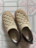 Pansy盼喜女鞋休閑鞋寬松一腳蹬兩穿輕便春季舒適鞋子1530 米色 37 曬單實(shí)拍圖