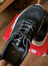 足力健老人鞋中老年輕便休閑散步鞋2431380J 男 黑色 42 曬單實(shí)拍圖
