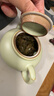 周澤堂 粉青汝窯茶杯 景德鎮陶瓷功夫茶具高端主人杯男女士個(gè)人泡茶專(zhuān)用 逍遙如意壺220ml 曬單實(shí)拍圖