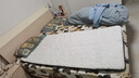 紅豆單人學(xué)生床墊宿舍0.9x1.9米床褥子乳膠軟墊子睡墊記憶棉加厚褥墊 單邊三菱格-藍色印花【厚約6cm】 90*190cm【專(zhuān)員質(zhì)檢 現貨速發(fā)】 曬單實(shí)拍圖