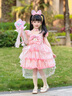 G.duck小黃鴨洛麗塔公主裙女童生日禮服夏季兒童連衣裙春秋款美樂(lè )蒂裙子 單裙+拖尾 150 150碼建議140-150cm11-12歲 曬單實(shí)拍圖