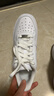 耐克空軍一號女子皮面運動(dòng)鞋小白鞋春膠底低幫AIR FORCE 1 DD8959 100白色/白色/白色 36.5 曬單實(shí)拍圖