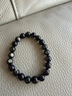 石玥珠寶收藏級8mm金貓眼天然黑曜石手串本命年轉運珠水晶手鏈男女士款 曬單實(shí)拍圖