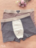 夢(mèng)特嬌男士?jì)妊澞屑兠奁浇茄?00A抑菌襠寬松透氣輕奢短褲衩男生四角褲頭 曬單實(shí)拍圖