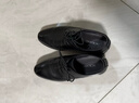 奧康（Aokang）皮鞋男英倫風(fēng)男鞋系帶商務(wù)正裝鞋男士低幫鞋子 黑色44碼 曬單實(shí)拍圖