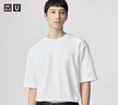 優(yōu)衣庫男裝女裝快干圓領(lǐng)T恤/短袖26春夏新款482300 00 白色 2XL 曬單實(shí)拍圖