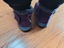 回力媽媽鞋雪地靴中老年保暖加絨防滑軟底老人女鞋冬季棉鞋1994紫色36 曬單實(shí)拍圖