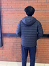 波司登26春季鴨絨輕薄羽絨服連帽三防科技男短款外套B260135007DS 曬單實(shí)拍圖