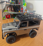 莽牛模型（MNMODEL）莽牛mn99s二代rc遙控車(chē)四驅越野車(chē)模型專(zhuān)業(yè)大馬力禮物玩具送男孩 【莽牛正品授權】MN99S金屬銀路虎衛士1:12 曬單實(shí)拍圖