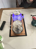友家鋪子（Biooner）全自動(dòng)上水電熱水壺燒水壺電茶壺煮泡茶家用辦公茶臺一體茶桌嵌入式茶具套裝 1L 底部上水-蒸茶款（  長(cháng)寬37*20cm） 曬單實(shí)拍圖