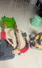 Hape(德國)火車(chē)軌道玩具木質(zhì)拼插diy小鎮運輸收納套生日禮物E3764 曬單實(shí)拍圖