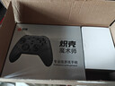 熾殼魔術(shù)師游戲手柄三模steam黑神話(huà)switch2可寶可夢(mèng)ZA宏編程連發(fā) 黑灰色手柄+底座 曬單實(shí)拍圖