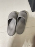 優(yōu)調拖鞋男足弓支撐居家防臭夏季浴室洗澡防滑情侶拖鞋女 隕石灰46-47 曬單實(shí)拍圖