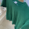 【京東直采】210g純棉 圓領(lǐng)短袖t恤男 打底內搭衛衣秋冬服飾5折 墨綠（短袖） L （110-125斤） 曬單實(shí)拍圖