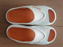 回力拖鞋男士運動(dòng)涼鞋外穿踩屎感厚底防滑沙灘鞋HL3A20 白橙色 42-43 曬單實(shí)拍圖