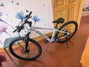 千里達26款M985ELITE山地自行車(chē)禧瑪諾21速油壓碟剎學(xué)生成人通勤單車(chē) 星途藍- 21速 27.5*15寸 推薦:150-170cm左右 曬單實(shí)拍圖