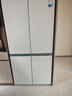 美的熊墩墩603L十字門(mén)冰箱超薄零嵌雙系統超大容量一級除菌無(wú)霜家用電冰箱BCD-603WUSPZM(E)國家補貼 曬單實(shí)拍圖