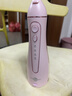 博皓（prooral）電動(dòng)洗牙器沖牙器家用沖洗器牙齒清潔器水牙線(xiàn)口腔清洗器牙垢去除工具牙周炎噴嘴正畸呵護生日禮物 晨曦粉 |6支噴嘴+便攜袋 曬單實(shí)拍圖
