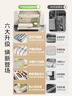 帥仕（shuaishi）碗盤(pán)置物架廚房拉籃櫥柜碗籃抽屜碗架瀝水架下水槽抽拉碗碟收納架 曬單實(shí)拍圖