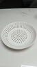 陶瓷蒸盤(pán)餃子盤(pán)蒸包子蒸海鮮瀝水盤(pán)圓形多孔蒸格蒸籠水果盤(pán)微波爐 直徑20cm蒸盤(pán)+直徑23cm蒸盤(pán) 不變形不褪色可用微波爐 曬單實(shí)拍圖