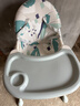 智貝寶寶餐椅可折疊便攜式可坐可躺嬰兒吃飯座椅兒童餐桌椅803-C云綠 曬單實(shí)拍圖