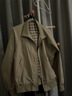優(yōu)衣庫男裝女裝哈靈頓茄克/外套夾克26春夏新款484610 57 深橄欖色 XL 曬單實(shí)拍圖