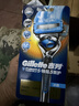 吉列（Gillette）剃須刀鋒隱致順5鋒速3刀片刀頭旋轉式手動(dòng)刮胡刀架剃須泡沫送男友 鋒隱致順（1刀架+1刀頭） 曬單實(shí)拍圖