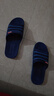 回力拖鞋男女款防滑涼拖居家浴室戶(hù)外穿沙灘厚底耐磨HL3523-1蘭色44碼 曬單實(shí)拍圖