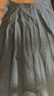 優(yōu)衣庫女裝寬褶中裙/半身裙裙子479916 488364 488364/08深灰色 S 曬單實(shí)拍圖