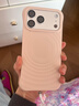 珂莉蔓適用蘋(píng)果17promax手機殼液態(tài)磁吸iphone17promax保護軟外殼硅膠防摔散熱掛繩純色高級男女-礫石白 曬單實(shí)拍圖
