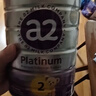 a2奶粉2段紫白金澳洲白金版較大嬰兒二段含天然A2蛋白（6-12個(gè)月） 2段 900g 6罐 【充值膨脹金立減46元】 曬單實(shí)拍圖