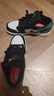 耐克（NIKE）Air Jordan1 Low GS AJ1黑綠腳趾女款低幫休閑板鞋 553560-113 38 曬單實(shí)拍圖