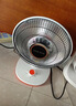 奧克斯 小太陽(yáng)取暖器電暖器家用電暖氣桌面烤火爐取暖氣電暖風(fēng)機電熱器取暖爐加熱器炭纖維管發(fā)熱 600W+2檔調節+直徑290MM 曬單實(shí)拍圖