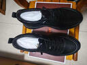 強人商務(wù)休閑鞋軟底軟面羊皮運動(dòng)皮鞋輕量化時(shí)尚男鞋 JDA605003 黑 42 曬單實(shí)拍圖