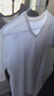 優(yōu)衣庫男裝女裝快干V領(lǐng)T恤/短袖26春夏新款484845 00 白色 L 曬單實(shí)拍圖