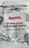 ONEFULL羽絨服清潔濕巾免洗強力去污衣物去漬濕紙巾家用干洗污漬專(zhuān)用30片 曬單實(shí)拍圖