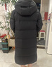 鴨鴨珠峰358g高充羽絨服男女長(cháng)款冬季新款戶(hù)外防寒加厚外套HY 青光黑色 L （充絨321克） 曬單實(shí)拍圖