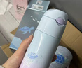 膳魔師（THERMOS）海洋系列2代高真空不銹鋼保溫杯辦公水杯咖啡杯便攜杯子吸管杯 吸管保溫杯 400ml 附贈杯套 曬單實(shí)拍圖