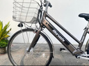 丸石日本新款電助力自行車(chē)袋鼠傳動(dòng)軸無(wú)鏈條單車(chē)內三速城市通勤鋁架 E-HN2633軸傳動(dòng)助力車(chē) 曬單實(shí)拍圖